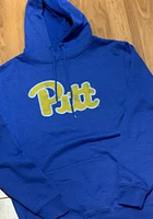 Colosseum Pitt Panthers Mens Blue Campus Long Sleeve Hoodie