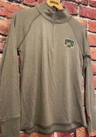 Colosseum Ohio Bobcats Womens Grey Bailey 1/4 Zip Pullover