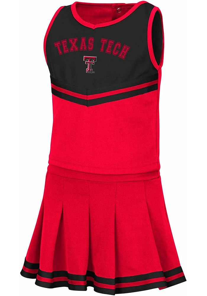Colosseum Texas Tech Red Raiders Toddler Girls Pinky Sets Cheer