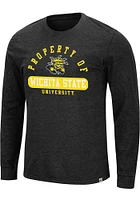 Colosseum Wichita State Shockers Black High Fives Long Sleeve T Shirt