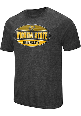 Colosseum Wichita State Shockers Black Jenkins Short Sleeve T Shirt