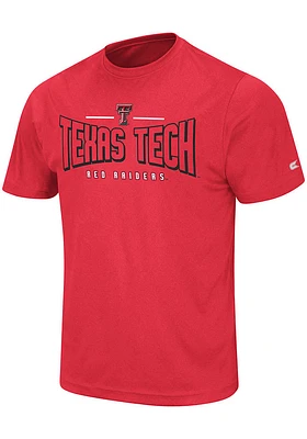 Colosseum Texas Tech Red Raiders Hooked Short Sleeve T Shirt
