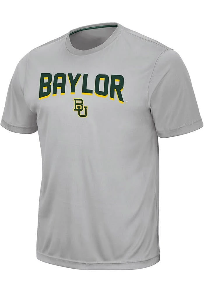 Colosseum Baylor Bears Grey Marshpillow Short Sleeve T Shirt