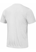 Colosseum Kansas Jayhawks White Hooked Short Sleeve T Shirt