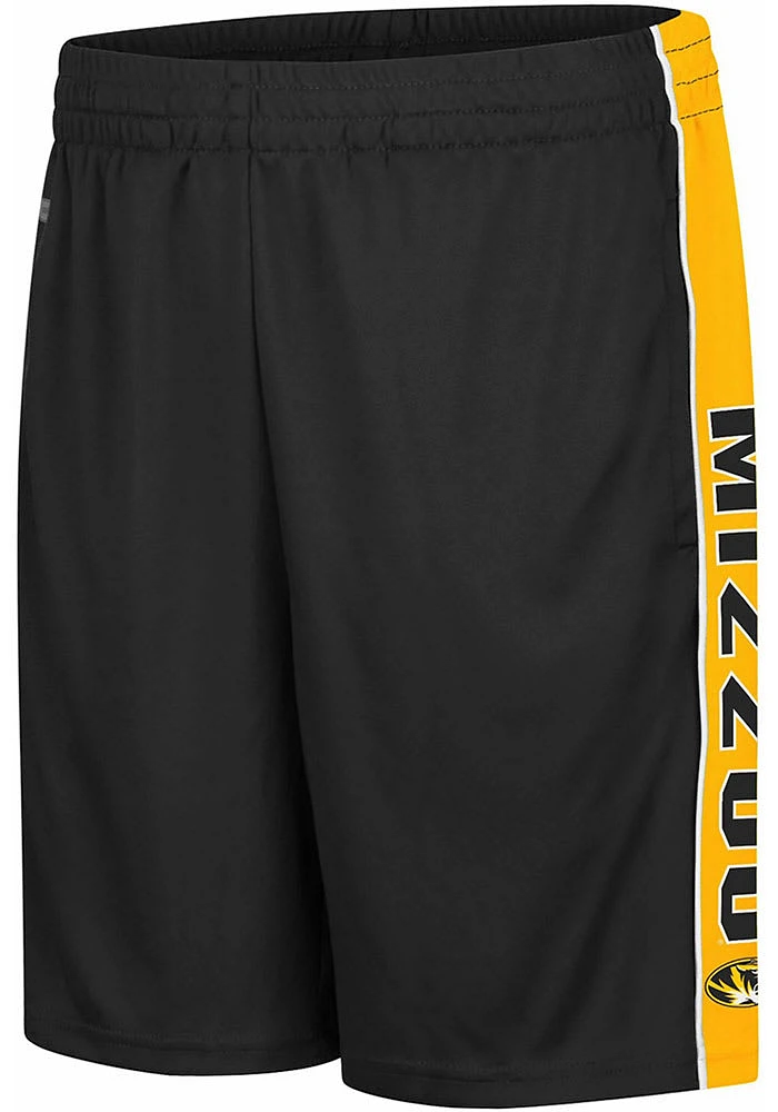 Colosseum Missouri Tigers Mens Black Kobe Shorts
