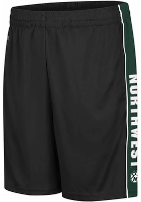 Colosseum Northwest Missouri State Bearcats Mens Black Kobe Shorts