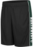 Colosseum Northwest Missouri State Bearcats Mens Black Kobe Shorts