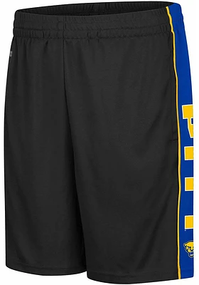 Colosseum Pitt Panthers Mens Black Kobe Shorts