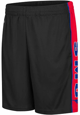 Colosseum SMU Mustangs Mens Black Kobe Shorts
