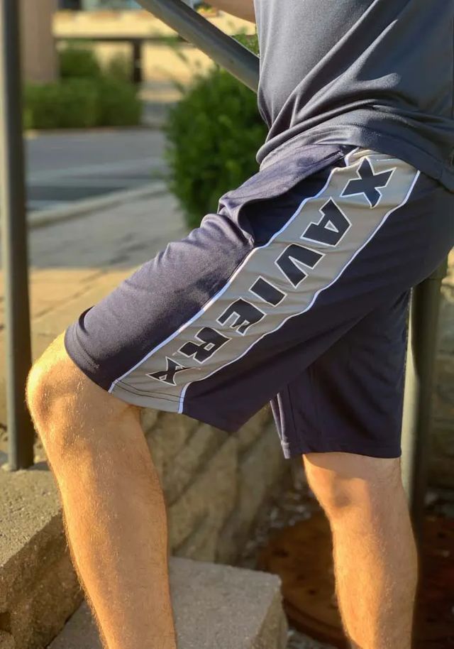 Colosseum Xavier Musketeers Mens Navy Blue Kobe Shorts