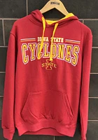 Colosseum Iowa State Cyclones Mens Cardinal Graham Long Sleeve Hoodie