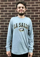 Colosseum La Salle Explorers Grey Jackson Long Sleeve T Shirt