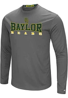 Colosseum Baylor Bears Charcoal Landry Long Sleeve T-Shirt