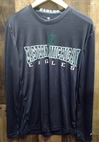 Colosseum Eastern Michigan Eagles Charcoal Landry Long Sleeve T-Shirt
