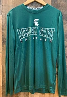 Colosseum Michigan State Spartans Green Landry Long Sleeve T-Shirt