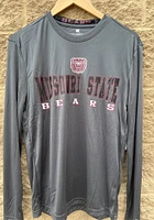 Colosseum Missouri State Bears Charcoal Landry Long Sleeve T-Shirt