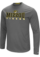 Colosseum Missouri Tigers Charcoal Landry Long Sleeve T-Shirt