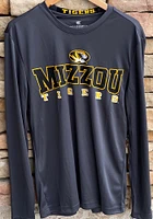 Colosseum Missouri Tigers Charcoal Landry Long Sleeve T-Shirt