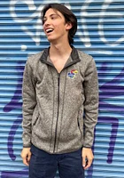 Colosseum Kansas Jayhawks Mens Grey Derek Light Weight Jacket