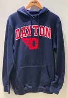 Colosseum Dayton Flyers Mens Navy Blue Campus Long Sleeve Hoodie