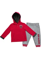 Colosseum Texas Tech Red Raiders Infant Poppies Set Top and Bottom