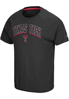 Colosseum Texas Tech Red Raiders Black Marvin Short Sleeve T Shirt