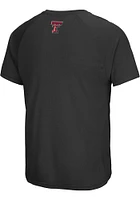 Colosseum Texas Tech Red Raiders Black Marvin Short Sleeve T Shirt