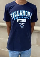 Colosseum Villanova Wildcats Navy Blue Pill Short Sleeve T Shirt