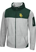 Colosseum Baylor Bears Mens Grey Schwartz Medium Weight Jacket