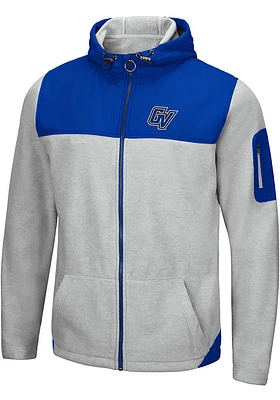 Colosseum Grand Valley State Lakers Mens Grey Schwartz Medium Weight Jacket