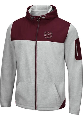 Colosseum Missouri State Bears Mens Grey Schwartz Medium Weight Jacket