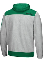 Colosseum North Texas Mean Green Mens Grey Schwartz Medium Weight Jacket