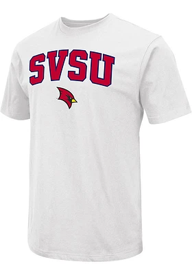 Colosseum Saginaw Valley State Cardinals Arch Mascot Short Sleeve T Shirt