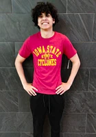 Colosseum Iowa State Cyclones Cardinal Playbook Number One Short Sleeve T Shirt