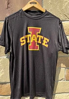 Colosseum Iowa State Cyclones Black Trail Team Logo Short Sleeve T Shirt