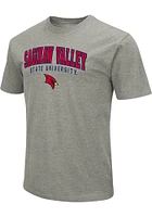 Colosseum Saginaw Valley State Cardinals Arch Mascot Short Sleeve T Shirt