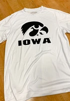 Colosseum Iowa Hawkeyes White Trail Name Drop Short Sleeve T Shirt