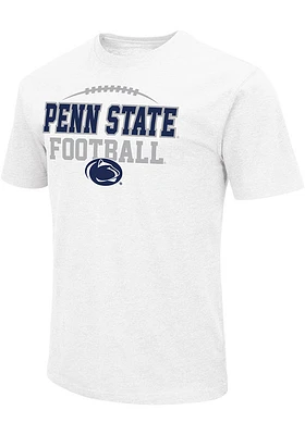 Colosseum Penn State Nittany Lions White Football Short Sleeve T Shirt