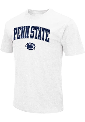 Colosseum Penn State Nittany Lions White Arch Mascot Design Short Sleeve T Shirt