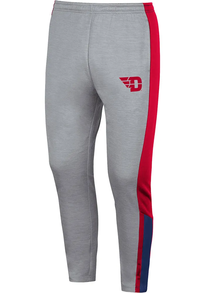 Colosseum Dayton Flyers Mens Grey Up Top Fleece Pants