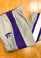 Colosseum K-State Wildcats Mens Grey Up Top Fleece Pants