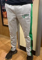Colosseum North Texas Mean Green Mens Grey Up Top Fleece Pants