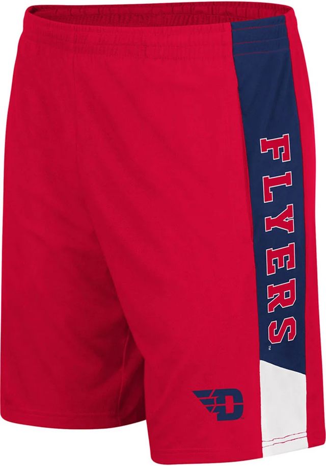 Colosseum Dayton Flyers Mens Red Wonkavision Shorts