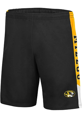 Colosseum Missouri Tigers Mens Black Wonkavision Shorts