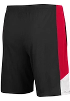 Colosseum Texas Tech Red Raiders Mens Black Wonkavision Shorts