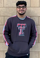 Colosseum Texas Tech Red Raiders Mens Black Paradox Long Sleeve Fashion Sweatshirt