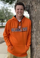 Colosseum Oklahoma State Cowboys Mens Orange Brennan Long Sleeve Hoodie