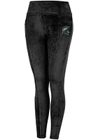 Colosseum Michigan State Spartans Womens Black Bonita Run Velour Pants