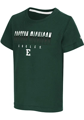 Colosseum Eastern Michigan Eagles Toddler Green Wonder Short Sleeve T-Shirt