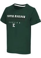 Colosseum Eastern Michigan Eagles Toddler Green Wonder Short Sleeve T-Shirt